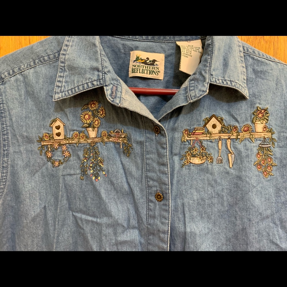 Jean Short Sleeve Top